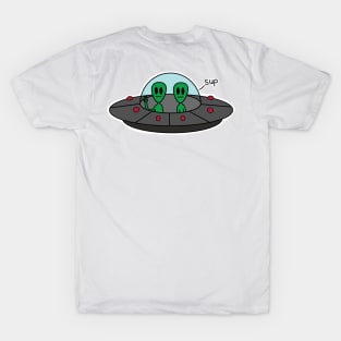 "sup" aliens T-Shirt